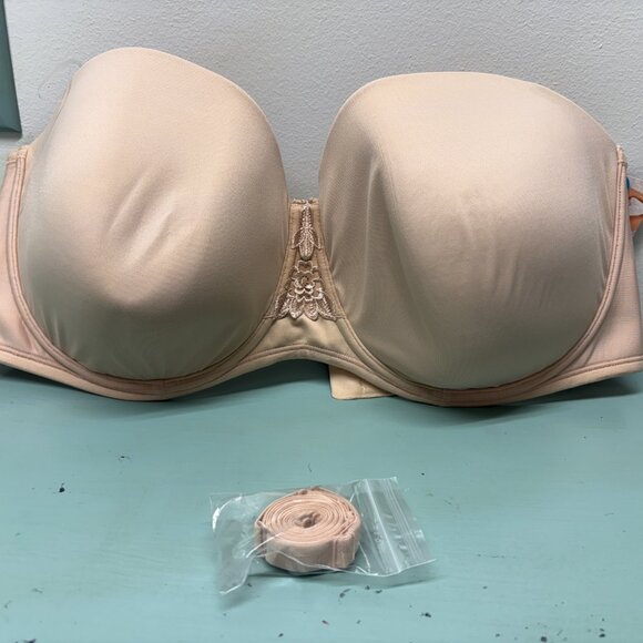 vanity fair beauty back size 38DDD bra removable straps - Picture 1 of 6